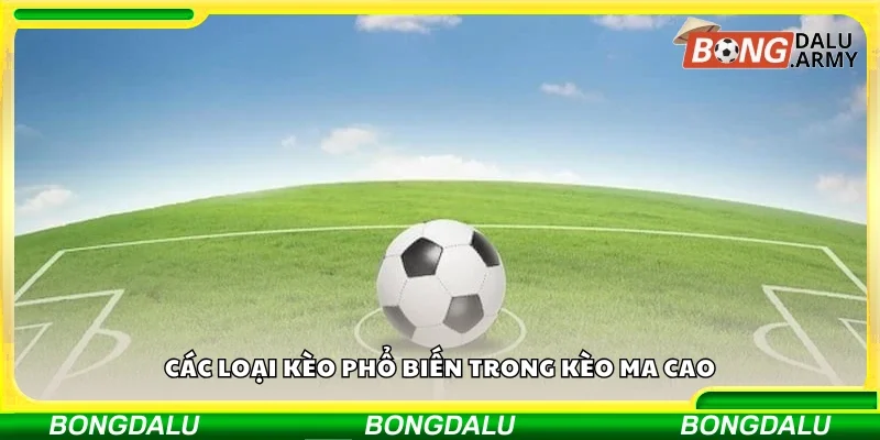 Các loại kèo phổ biến trong kèo Ma Cao