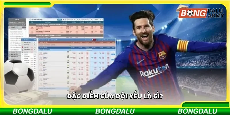 Đặc điểm của đội yếu là gì?