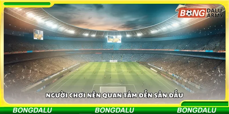 Người chơi nên quan tâm đến sân đấu